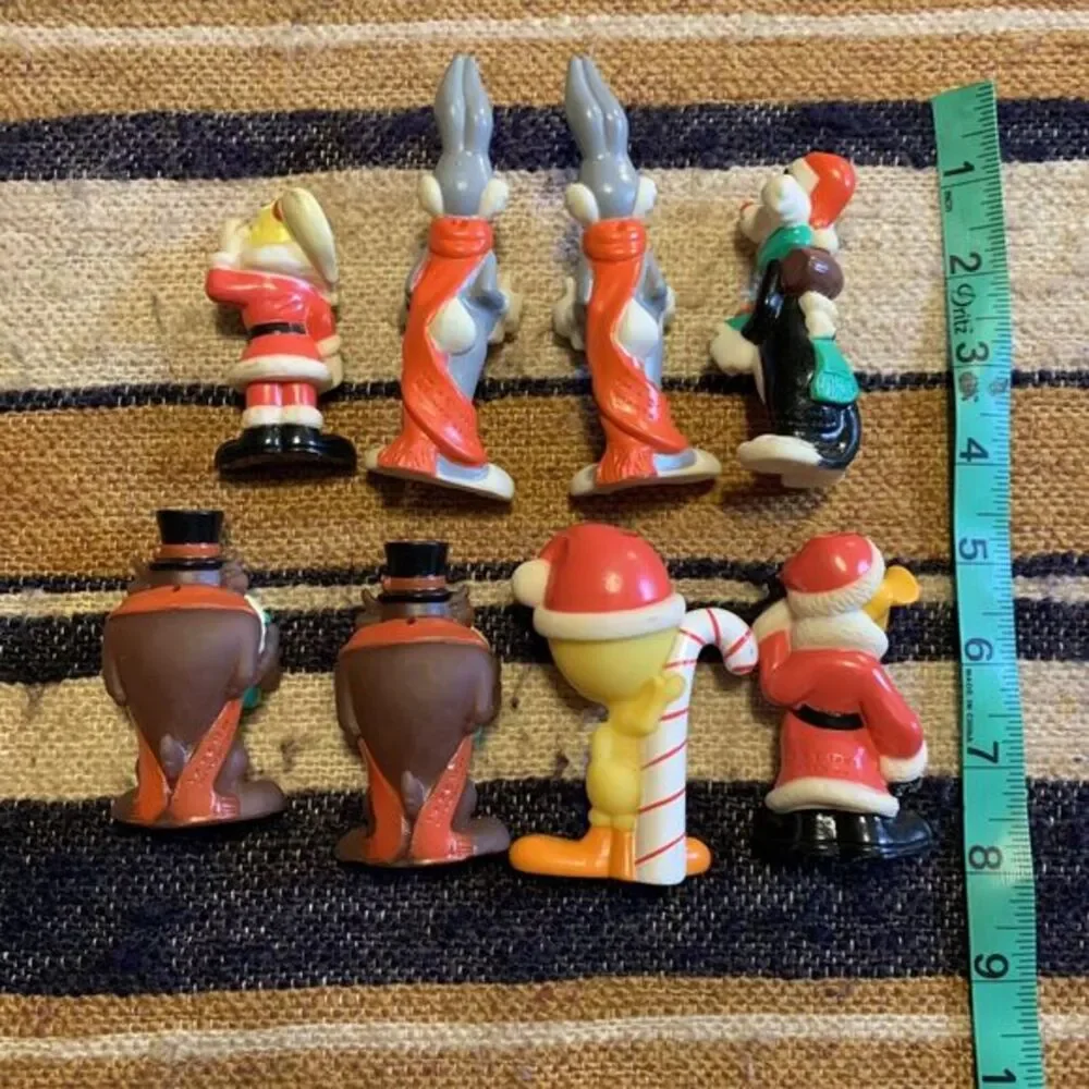 Vtg 1997 Looney Tunes Christmas String Light‎ Covers Tweety Bugs Bunny Taz Lola
